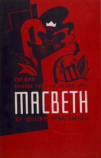 <i>Voodoo Macbeth</i> Production of Macbeth adapted and directed by Orson Welles