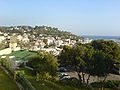 Vue de la colline dominant le port.