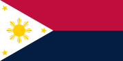 File:War Flag of the Philippines (1936–1985, 1986–1998).svg的缩略图