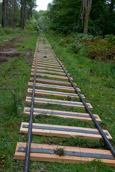 File:Warwickslade cutting - laying the railway - geograph.org.uk - 1470960.jpg