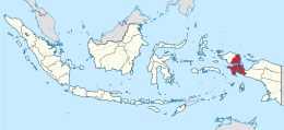 Papua Occidentale – Localizzazione