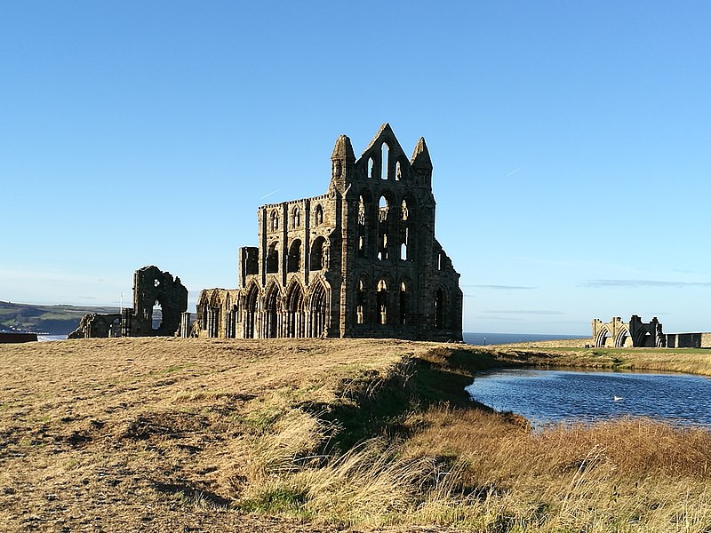 File:Whitby Abbey from afar.jpg