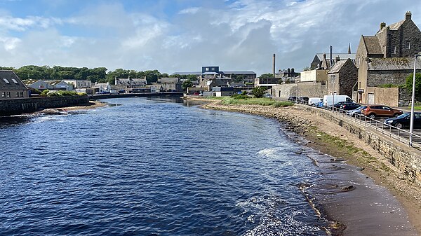 River Wick, looking toward Bridge Street, Wick