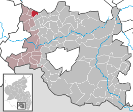 Kaart van Wiesbach