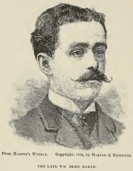 File:William Bliss Baker - engraving from Harper's Weekly 1886 by Harper and Brothers.png