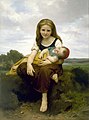 خواهر بزرگتر ۱۸۶۹ م. اثر ویلیام-آدولف بوگرو
