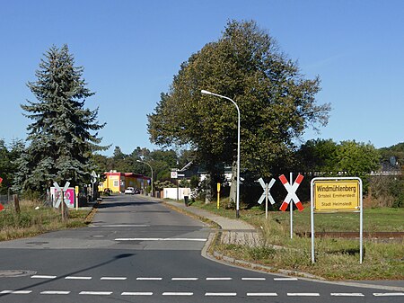 Windmühlenberg Ortseingang