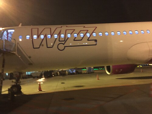 Wizz air in Warsaw