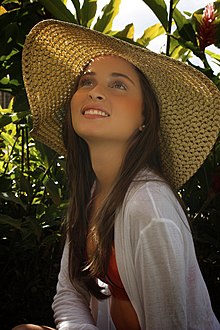 Young woman wearing a sun hat Young Woman in Sun Hat.jpg