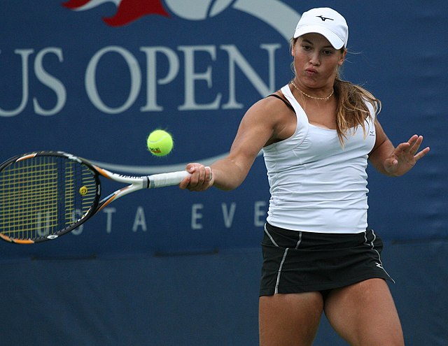 Putintseva at the 2010 US Open