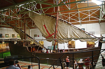 Replica of Diaz's ship