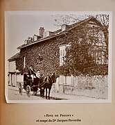 Photographie de la maison de maître « Rive de Pregny » aujourd'hui disparue, Route de Lausanne 220, 46° 13′ 47″ N, 6° 08′ 59″ E