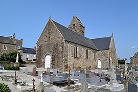 L'église Notre-Dame. Vue sud-ouest.