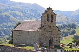 Keksinnön kirkko-de-Saint-Etienne d'Ens (Hautes-Pyrénées) 3.jpg