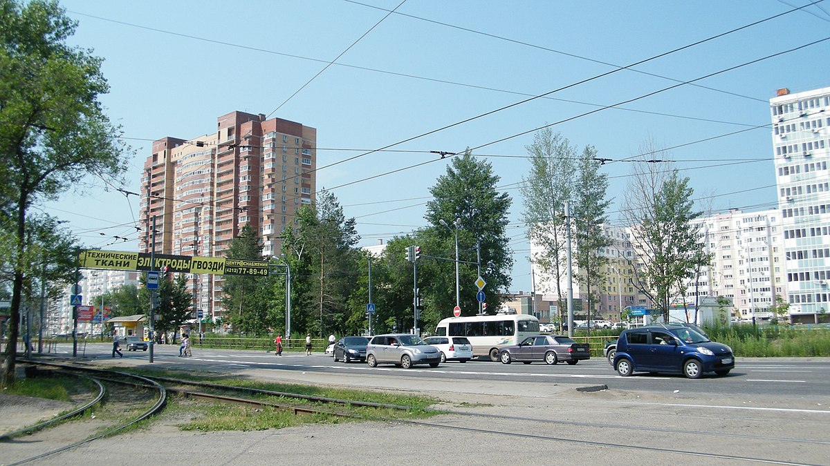 Краснореченская улица (Хабаровск) — Википедия