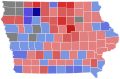 1859 Iowa Gubernatorial Election by County