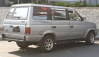 2000 Isuzu Panther Hi Grade 2.5L (rear), Kediri.jpg