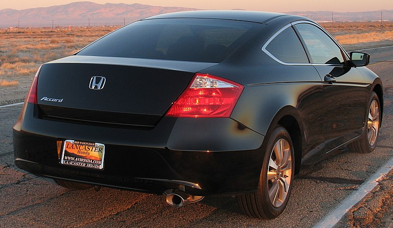 File:2008 Honda Accord Coupe (rear).jpg