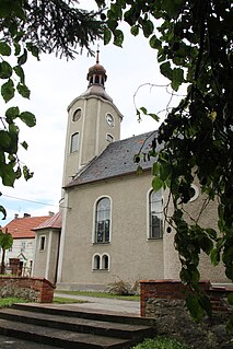 Goworowice Village in Opole, Poland