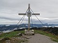 2018-08-11 Summit cross at Tirolerkogel, Annaberg