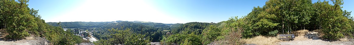 360°-Panorama Götterfelsen
