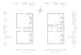 Plan des étages.