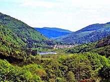 Lac et village de Sewen.