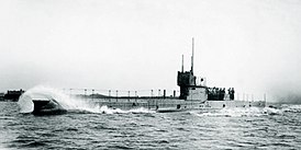 HMAS AE1 выходит из Портсмута, 1914 год