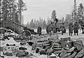 Abandoned Soviet equipment captured by the Finnish east of Kestenga.jpeg