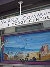 Aboriginal Mural at the North Yarra Community Health Centre