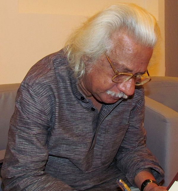 Malayalam cinema director Adoor Gopalakrishnan while attending Sharjah Book Fair 2013 programme