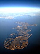 Aerial view of Elba