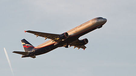 English: Aeroflot - Russian Airlines Airbus A321-211 (VQ-BEI) at Munich Airport (IATA: MUC; ICAO: EDDM). Deutsch: Aeroflot - Russian Airlines Airbus A321-211 (VQ-BEI) auf dem Flughafen München (IATA: MUC; ICAO: EDDM).