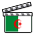 Algeria film clapperboard.svg