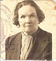 Alicja Matter Grodyńska circa 1921