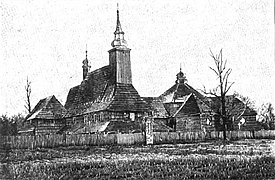 Katholische Annakirche auf einer Abbildung aus dem späten 19. Jahrhundert
