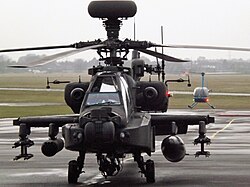 AgustaWestland Apache in British service. Apache Helicopter (32154978694).jpg