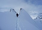 Approaching summit of Saint Nicholas Peak