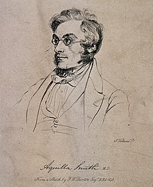 Aquilla Smith. Etching by J. Kirkwood after F. W. Burton, 18 Wellcome V0005488.jpg