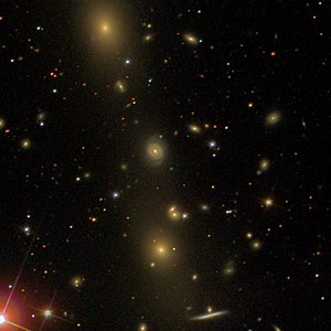 SDSS-Aufnahme, Bildwinkel 6' × 6'