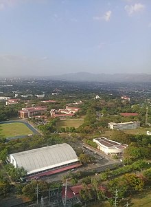 Aerial view of the Loyola Heights campus Ateneo de Manila skyline 4.jpg