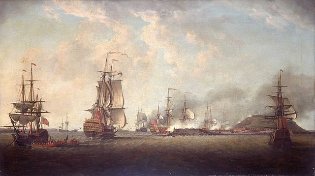 British capture of Gorée during the Seven Years' War, 29 December 1758