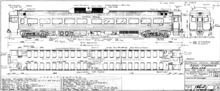 Official drawing of the Australian National CB class railcar, a standard RDC-1 model known in Australia as the "Budd car" Australian National Railways CB class (Budd RDC-1) railcar (drawing).png