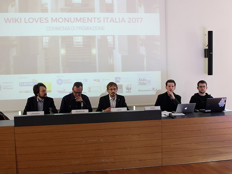 File:Award ceremony of Wiki Loves Monuments 2017 in Italy 01.jpg