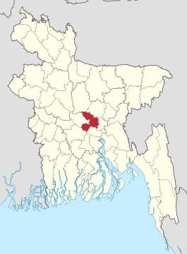 Distrikt Dhaka in Bangladesch