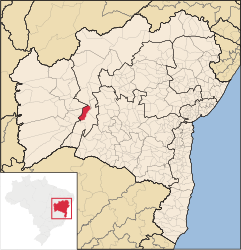 Sítio do Mato – Mappa