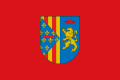Bandera de Llocnou de Sant Jeroni Aprovada el 5 de juliol de 2017.[37]