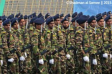 Bangladesh Army parade, 2015 Bangladesh Army, parade 2015 (23114633533).jpg