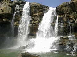 Beautiful close up of Amritdhara Waterfall - panoramio.jpg