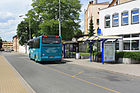 Čeština: Autobusové nádraží na třídě Osvobozených politických vězňů v Benátkách nad Jizerou English: Bus station in Benátky nad Jizerou, Czech Republic